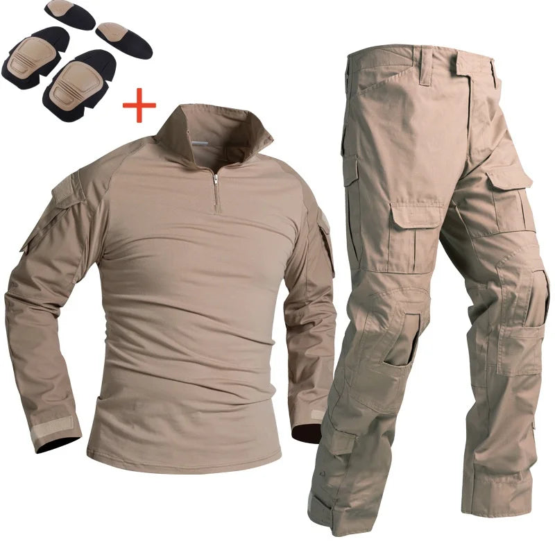 G2 Combat Tactical Suit – Multicam Camouflage Hunting & Airsoft, Outdoor Hunting Ghillie Suit