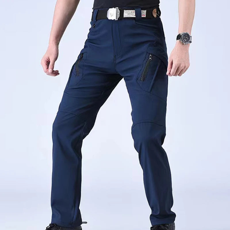 MAZEROUT Men's Tactical Outdoor Trousers Polyester Combat Pants