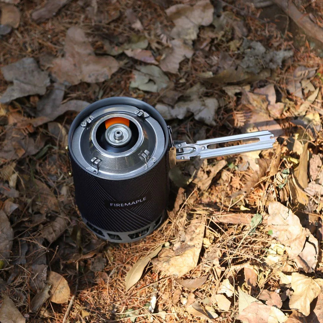 FIRE MAPLE FMS-X2 PRO Cooking System - 2200W All-in-One Gas Stove with 1L Pot for NZ Hunting Expeditions