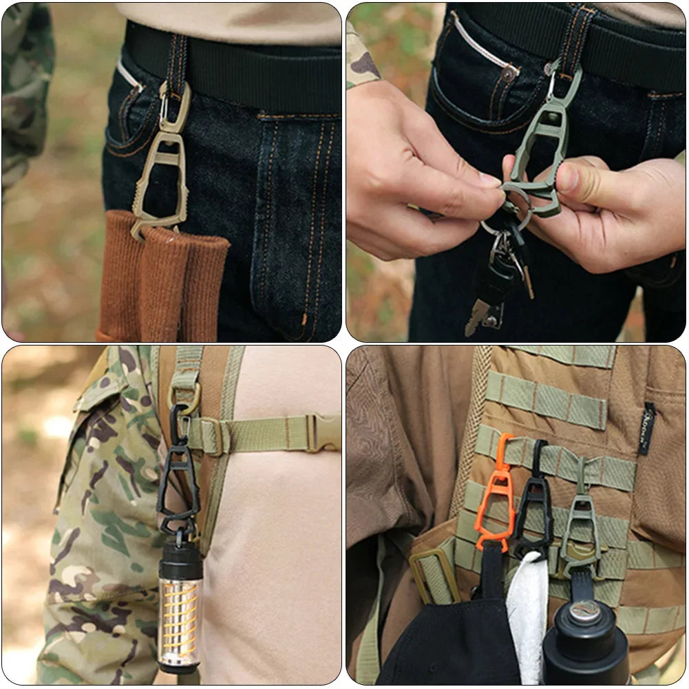 Glove Clip Hanger Safety Holder for Work and Outdoor Use