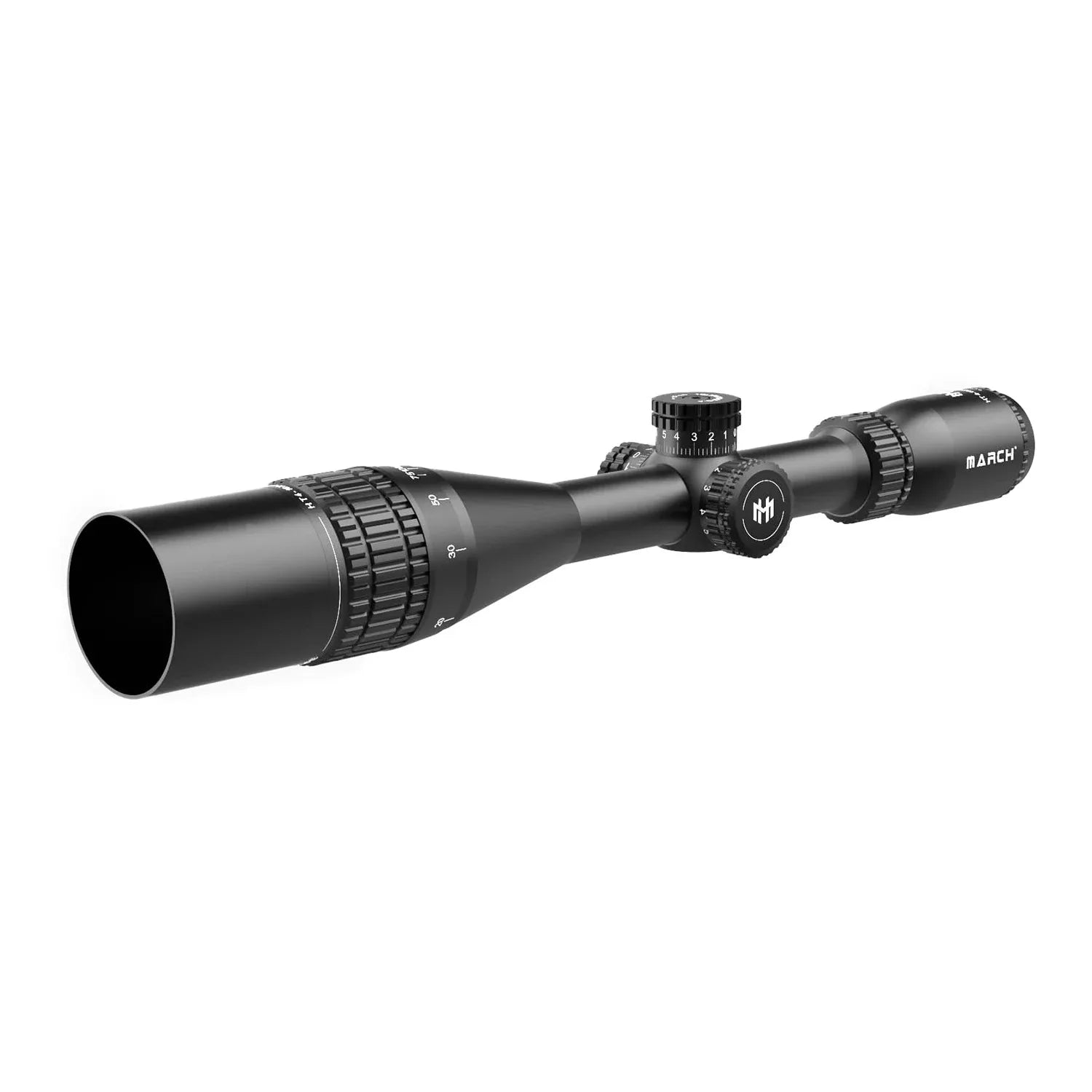 MARCH HT 4-16×44 AOE Tactical Rifle Scope - Illuminated Variable Optic for Long Range Hunting