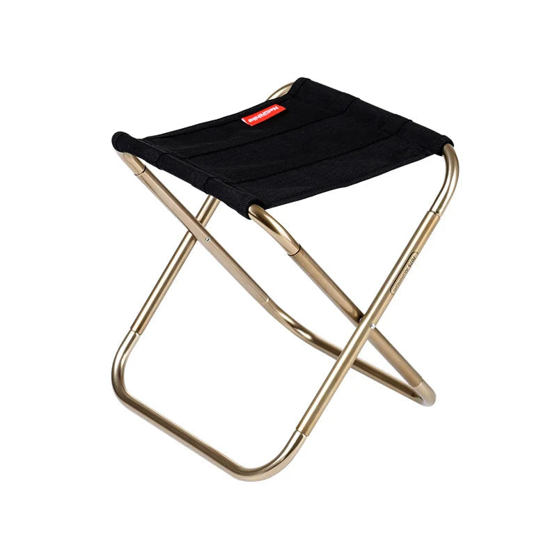NATUREHIKE Lightweight Outdoor Camping Chair Aluminium Folding Fishing Stool