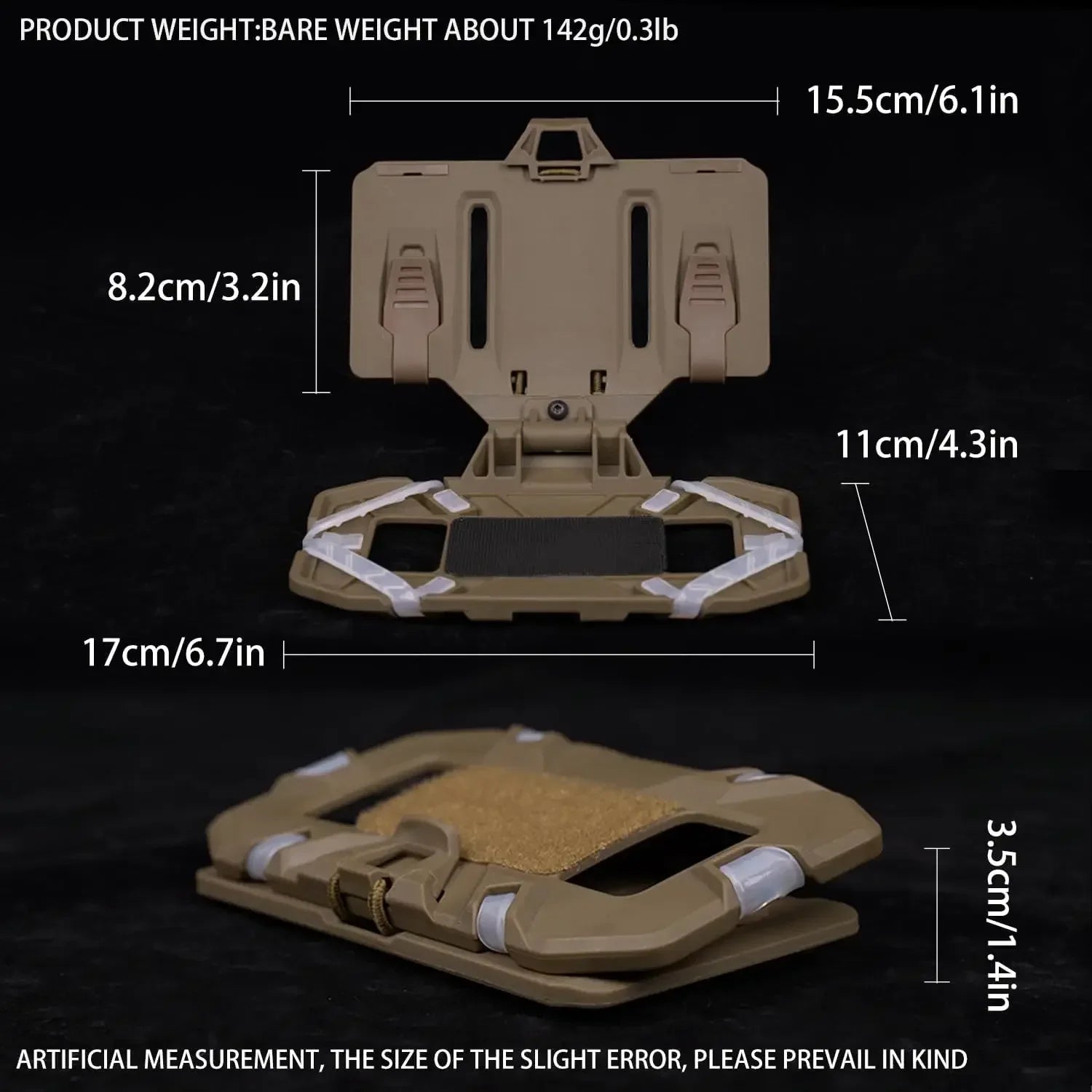 Tactical MOLLE Phone Carrier – Quick-Access Folding Holder for Vests & Outdoor Gear