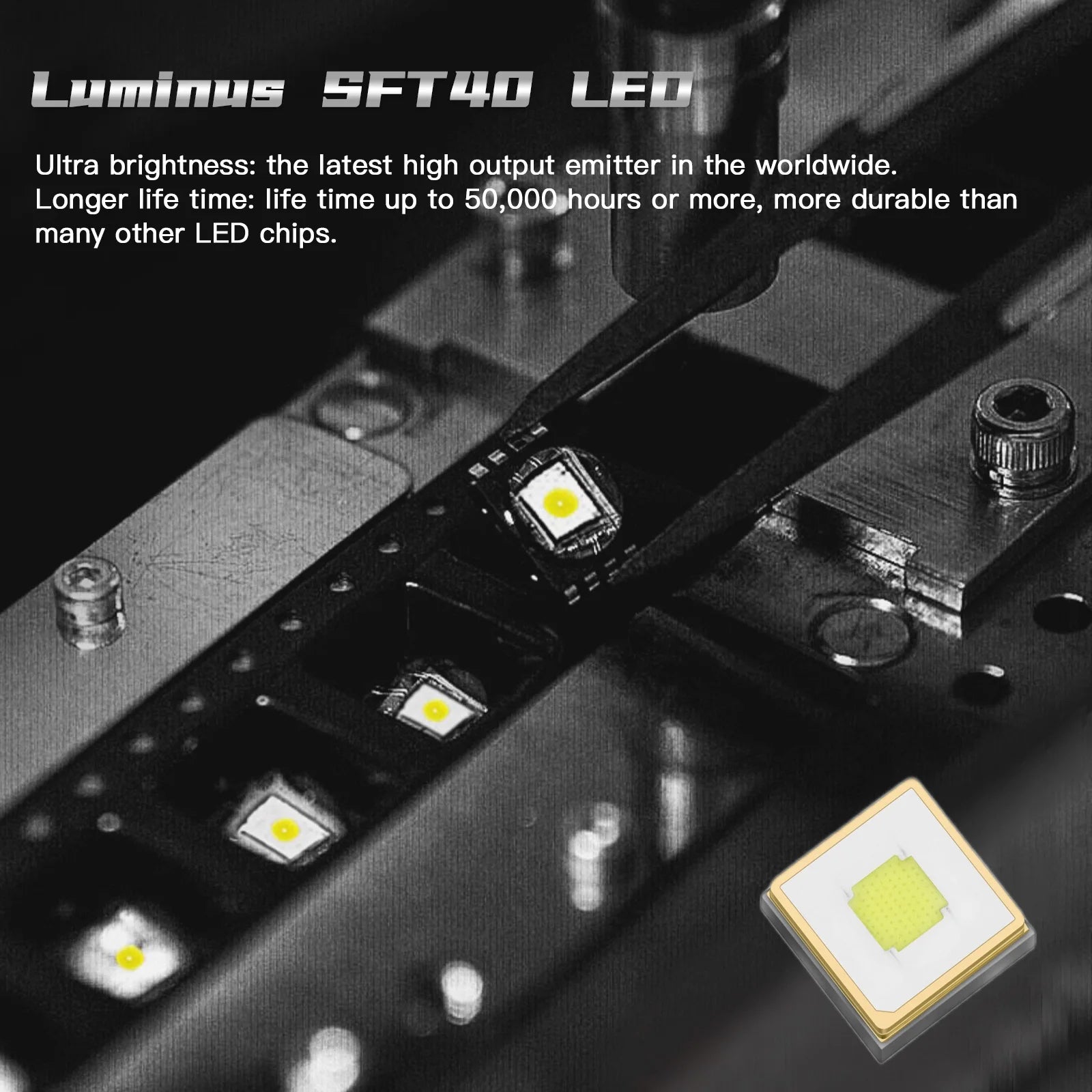 WURKKOS TD01 2200 Lumen Tactical USB-C Flashlight with 1039m Throw Distance