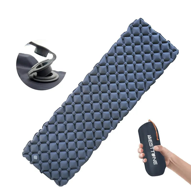 WEST TUNE Camping Sleeping Pad Ultralight Inflatable Mattress for Hiking
