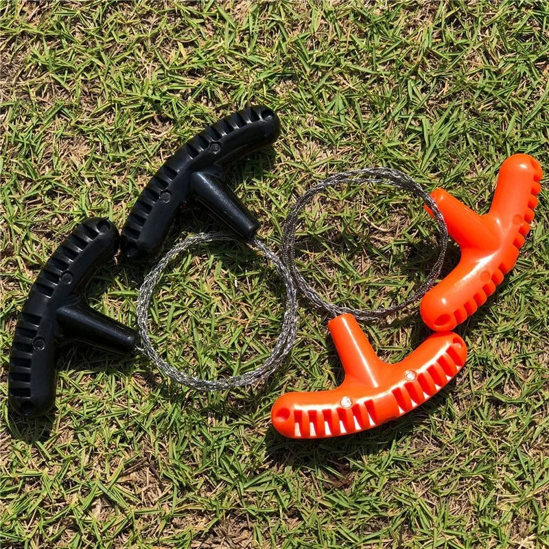 Portable Stainless Steel Wire Saw for Camping and Survival