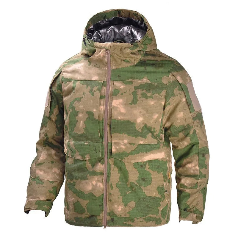 HAN WILD Winter Hunting Jacket - Heat Reflective Hooded Coat for NZ Alpine & Cold-Weather Expeditions