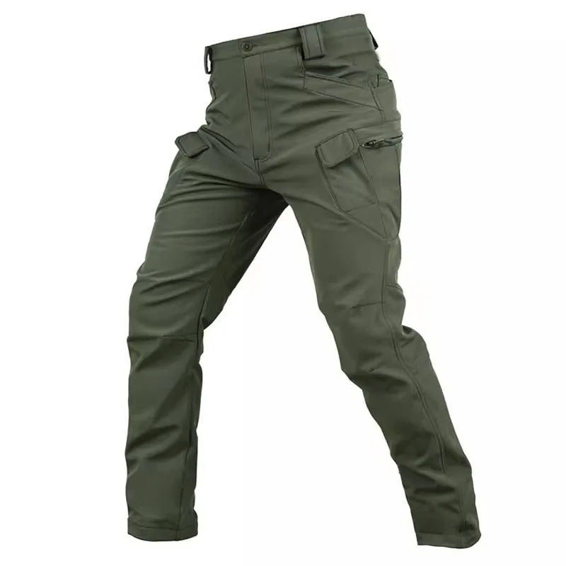 VIKTACTICAL Winter Soft Shell Pants - Fleece-Lined Waterproof Trousers for NZ Alpine Hunting