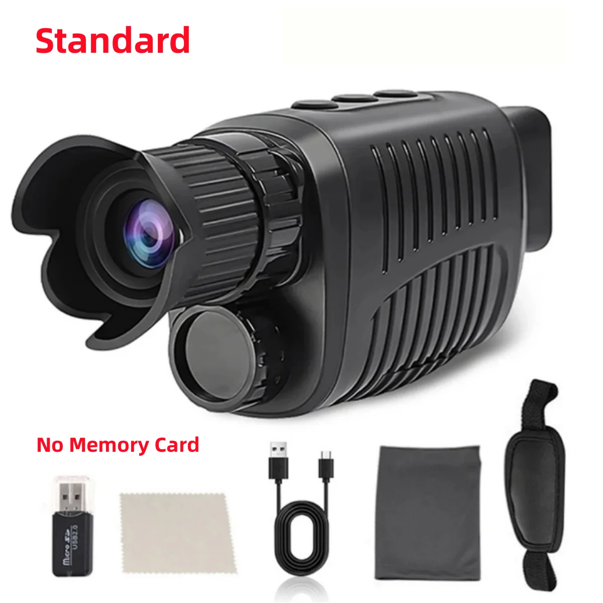 MITHRAS 1080P Night Vision Monocular – 5X Zoom, 300m Range for Hunting & Outdoors