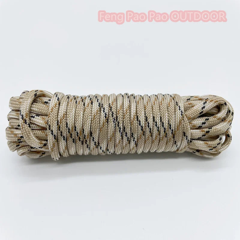 KOTUDENAVY 550 4mm 7-Core Paracord Rope 5m for Camping and Survival