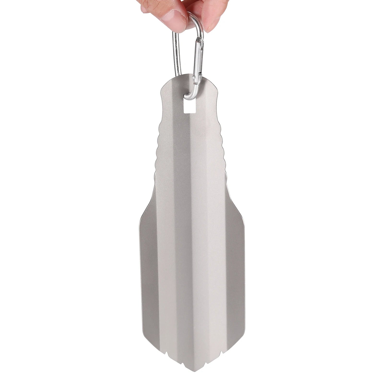 LIXADA Titanium Camping Shovel – Ultralight Trowel for Hiking, Backpacking & Survival