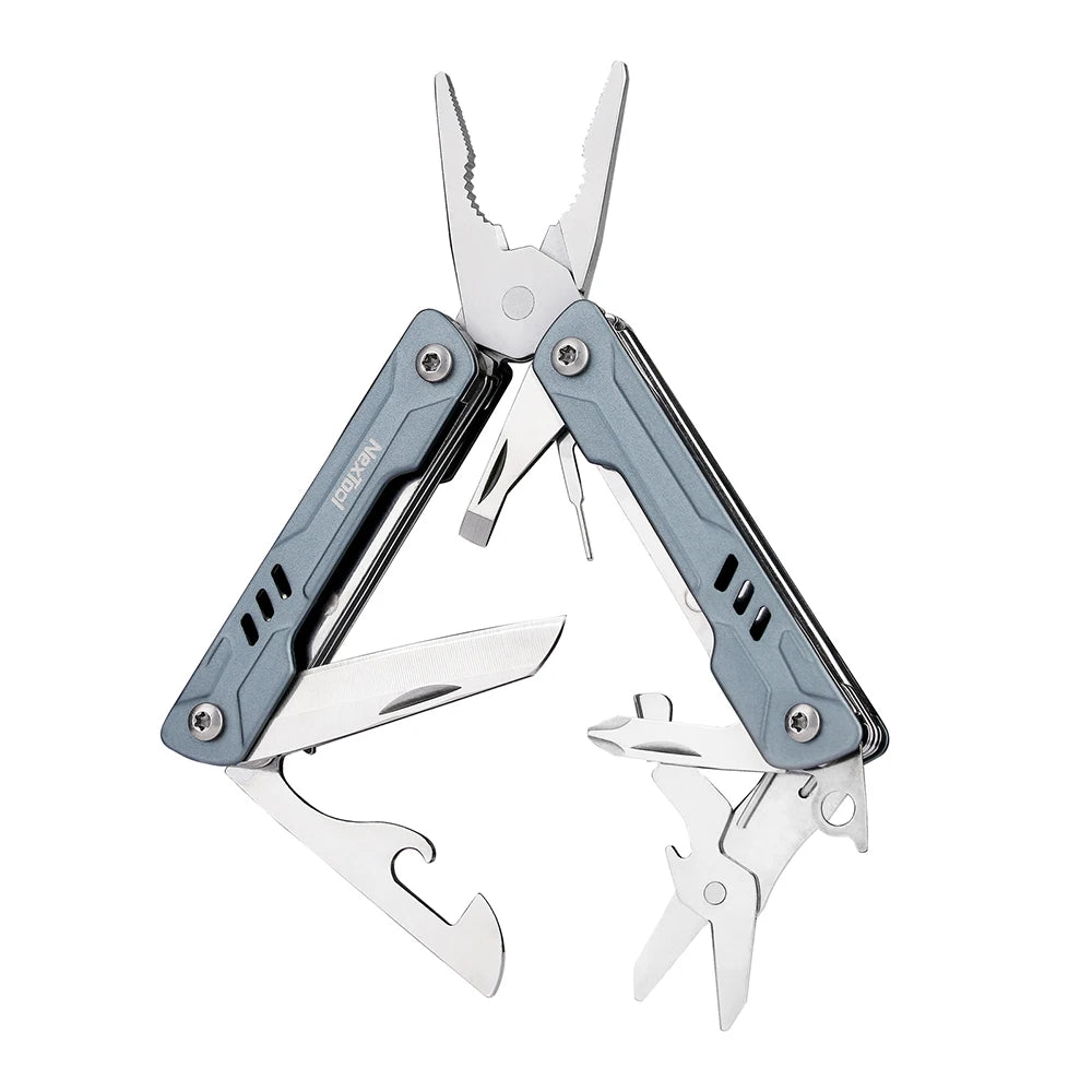 NEXTOOL 11-in-1 Mini Sailor Multitool with Pliers and Knife for EDC and Outdoor Use