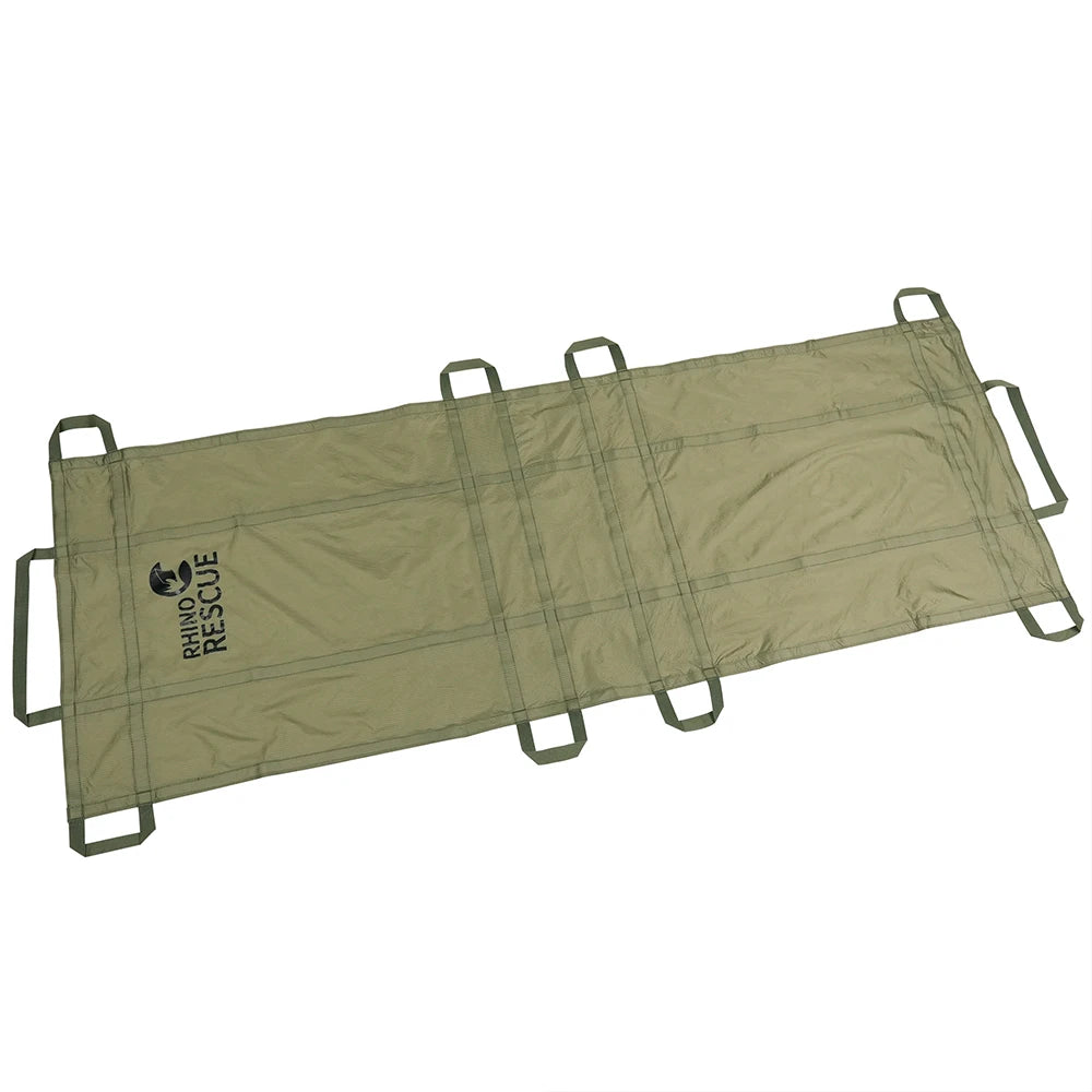 RHINO RESCUE Multi-use Disposable Litter Portable Emergency Stretcher with Carry Bag