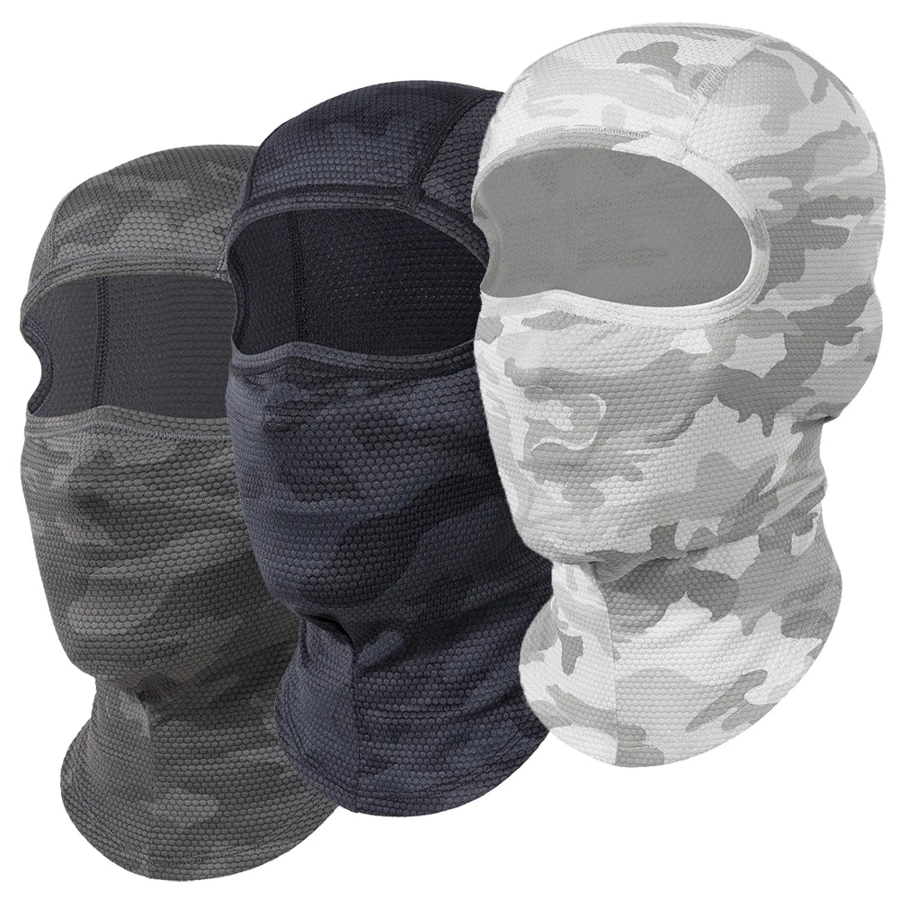 GUMAO Cooling Balaclava Cycling Face Mask Ice Silk Headgear