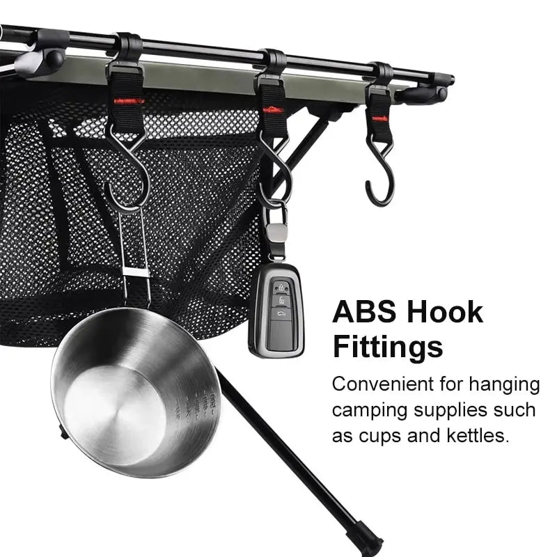 WEST TUNE Camping Folding Table Portable Aluminium Alloy Outdoor Table
