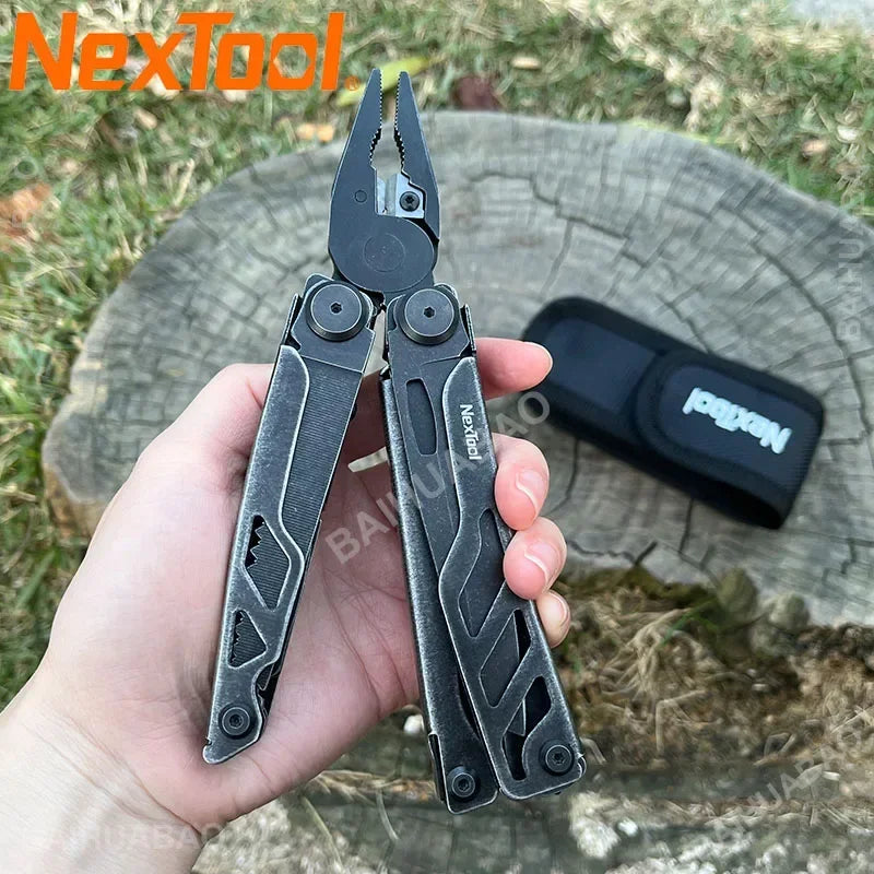 NEXTOOL Flagship Pro 16-in-1 Multitool with Pliers and Knife for EDC and Outdoor Use