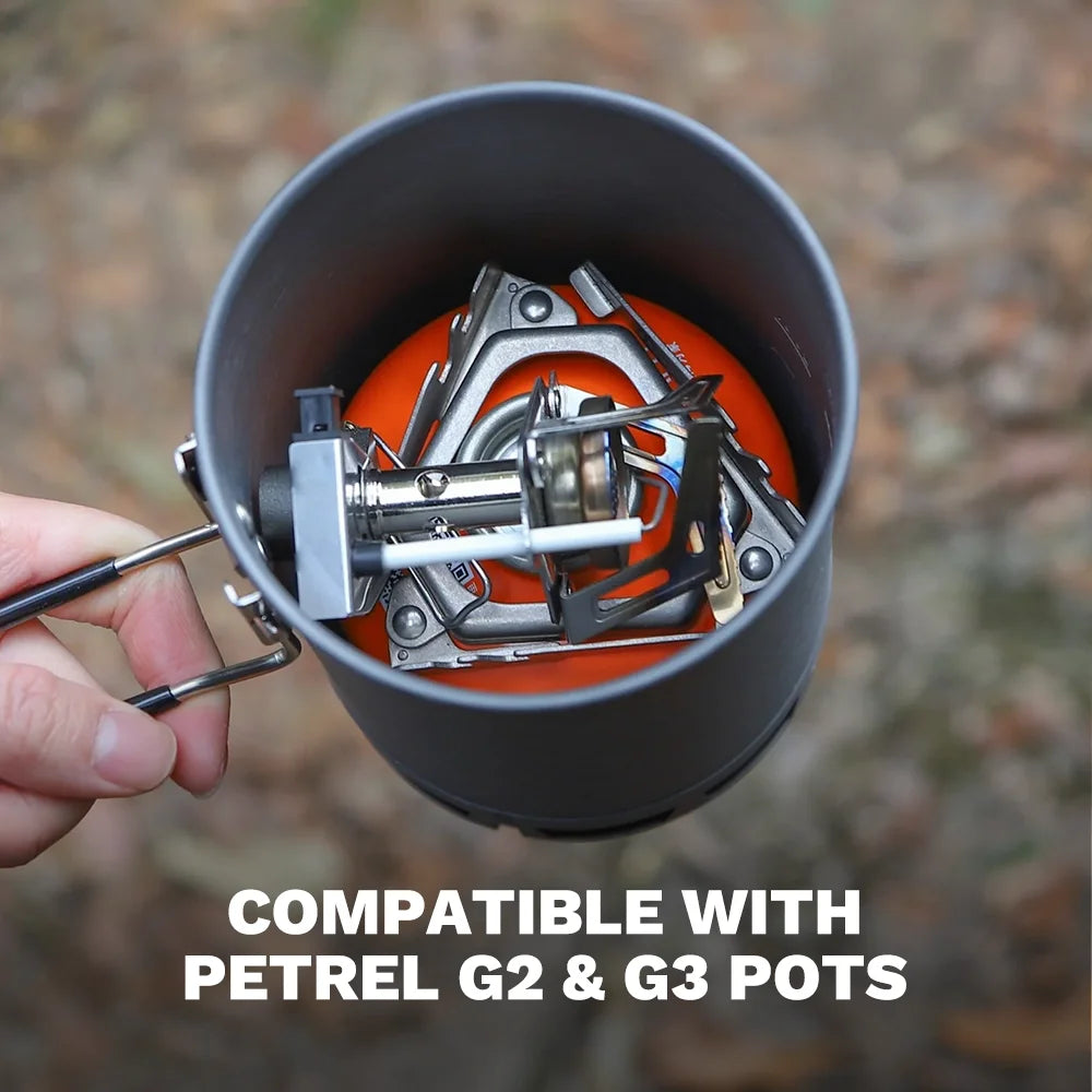FIRE MAPLE Torch Gas Stove - 59g Ultralight Burner with Piezo Ignition for NZ Hunting Expeditions