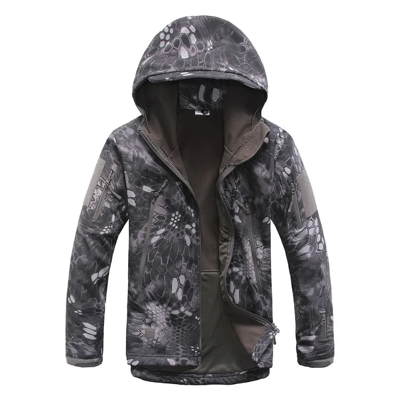REFIRE GEAR Lurker Soft Shell Camouflage Jacket - Waterproof Stealth Hunting Coat for NZ Bush Stalking