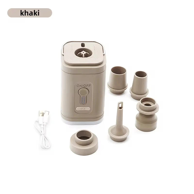TARKA Camping Portable Battery Air Pump – Wireless Inflator & Deflator for Air Cushions, Beds, Boats & Swimming Rings
