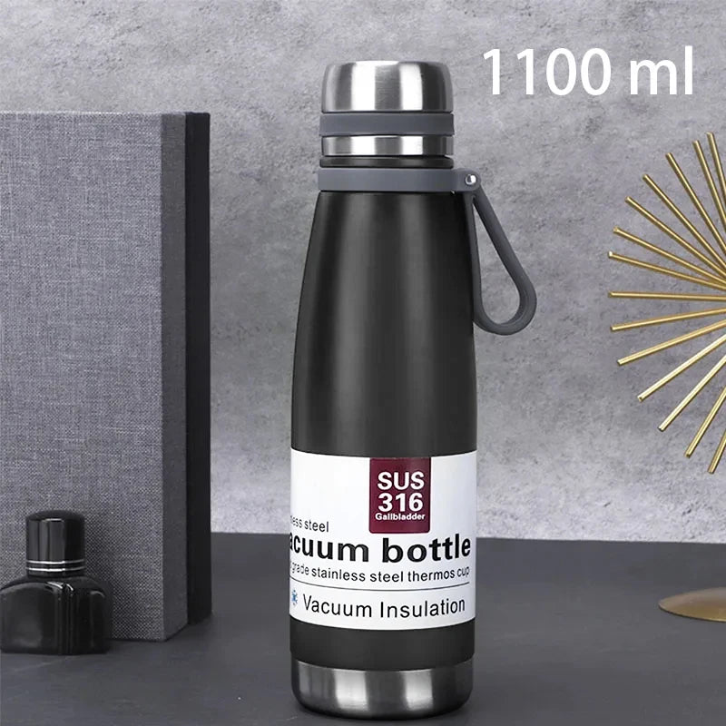 WESTTUNE Stainless Steel Thermos Bottle – Large-Capacity Vacuum Insulated Flask for Outdoor & Travel