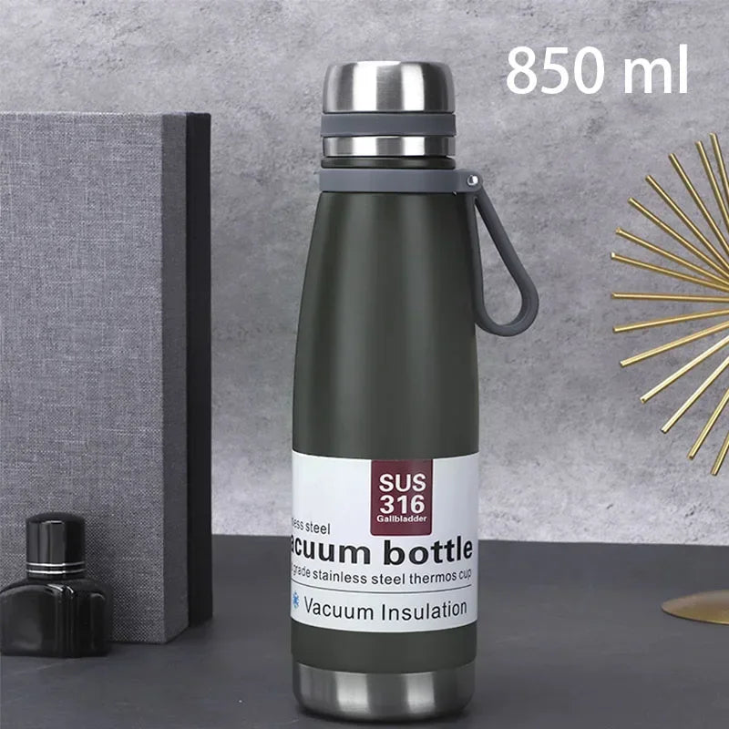 WESTTUNE Stainless Steel Thermos Bottle – Large-Capacity Vacuum Insulated Flask for Outdoor & Travel