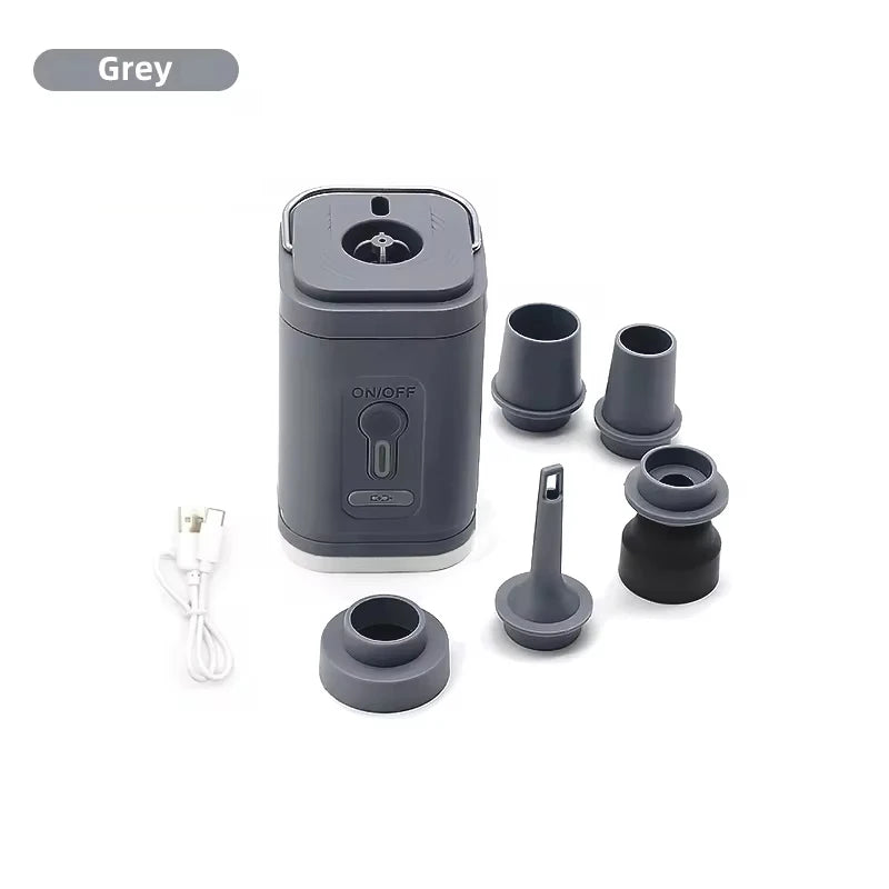 TARKA Camping Portable Battery Air Pump – Wireless Inflator & Deflator for Air Cushions, Beds, Boats & Swimming Rings