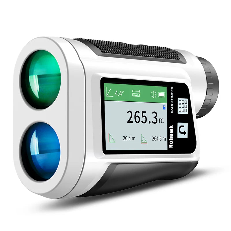 NOHAWK Laser Rangefinder – USB Rechargeable with Slope Compensation for Hunting and Outdoor Adventures
