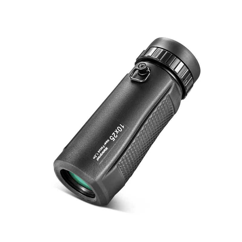 Powerful Mini 8X25 10X25 Monocular Telescope, HD Portable, IPX7 Waterproof, Compact for Outdoors