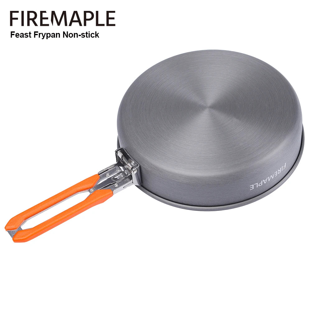 FIRE MAPLE Feast Non-Stick Frying Pan - 262g Lightweight Camping Skillet for NZ Hunting Expeditions