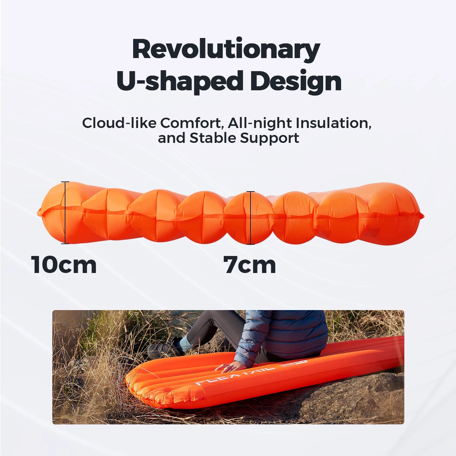 FLEXTAILGEAR Zero Mattres Regular Insulated Sleeping Pad