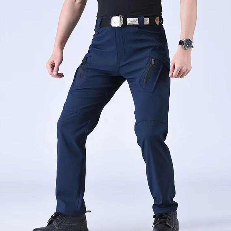 MAZEROUT Men's Tactical Outdoor Trousers Polyester Spandex P16