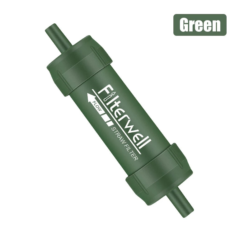 WESTTUNE Outdoor Mini Water Filter Straw – Portable Survival & Emergency Water Purifier