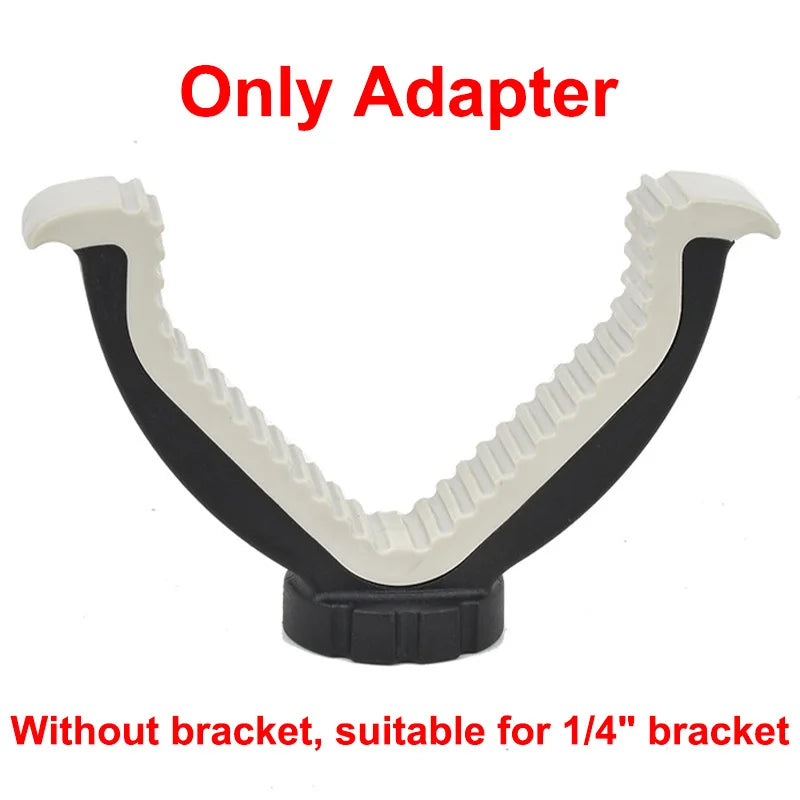 Aluminum Alloy Adjustable Hunting Stand – Portable Shooting Stick with Anti-Lost Wristband