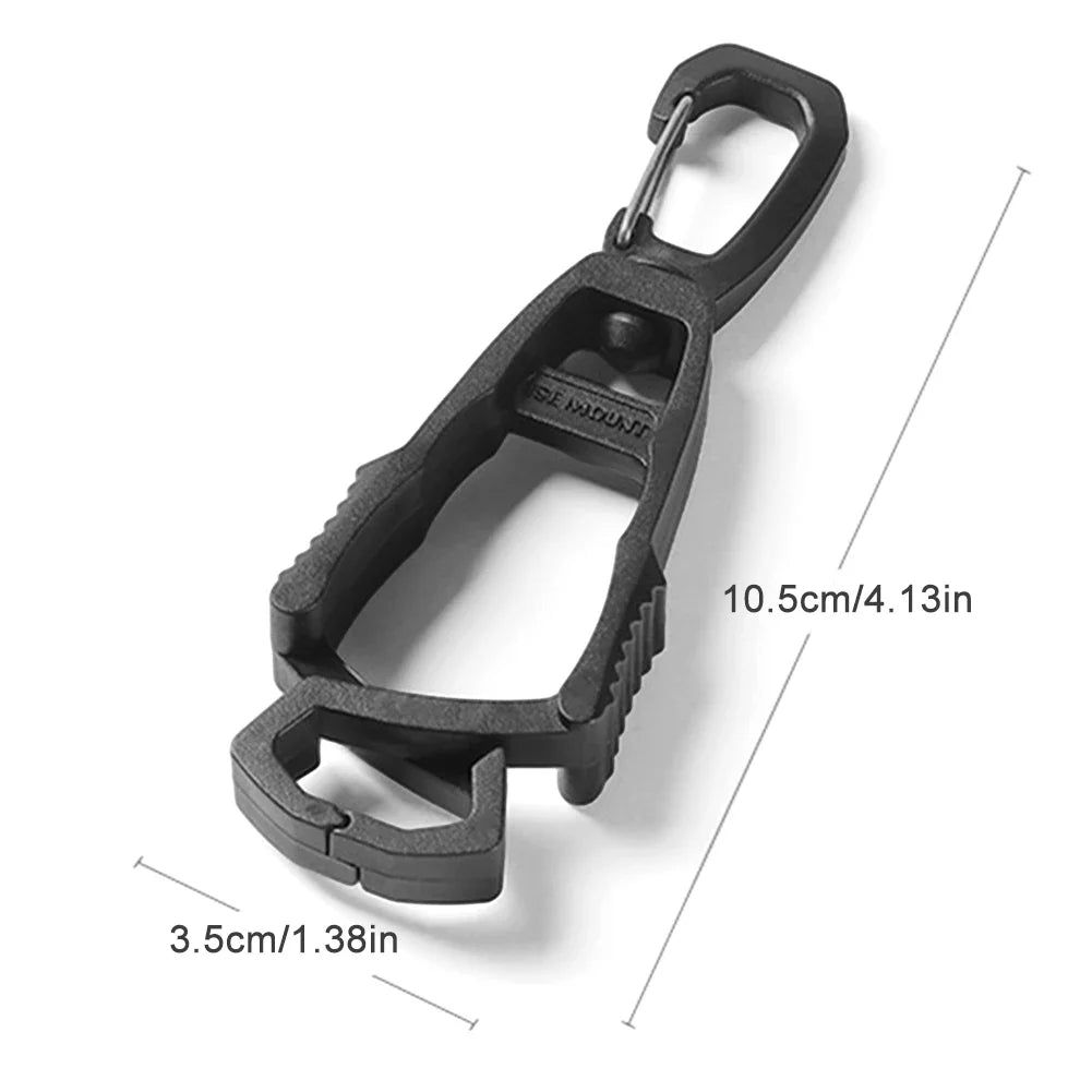Glove Clip Hanger Safety Holder for Work and Outdoor Use