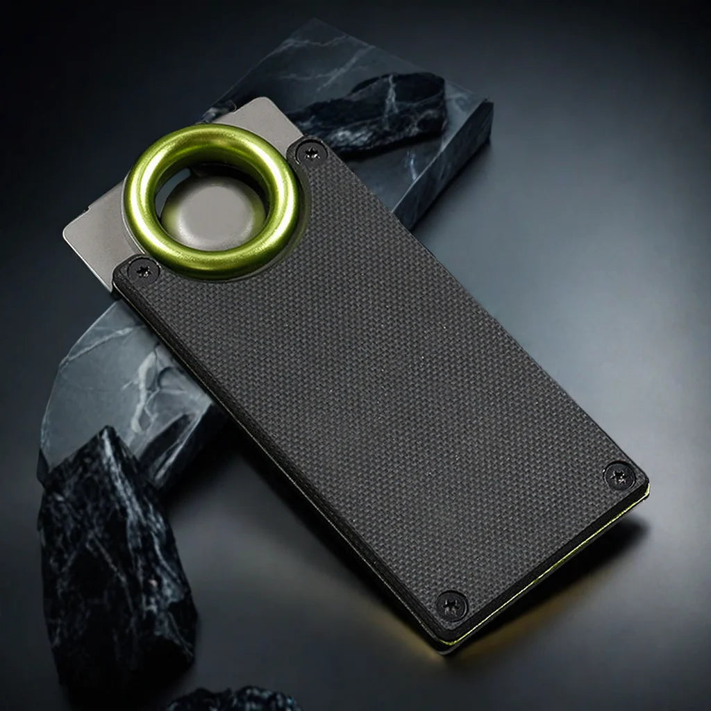FL FLYWOD Portable Pocket Knife – EDC Multi-tool Fixed Blade Keychain Knife