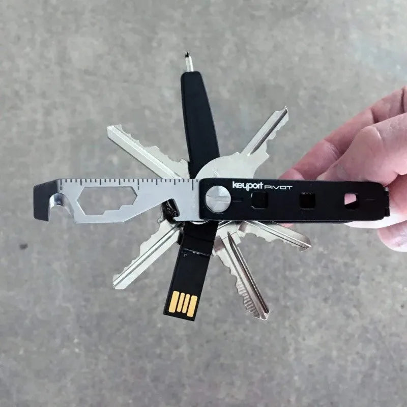 10 in 1 EDC Pocket Survival Tool for Camping and Hiking