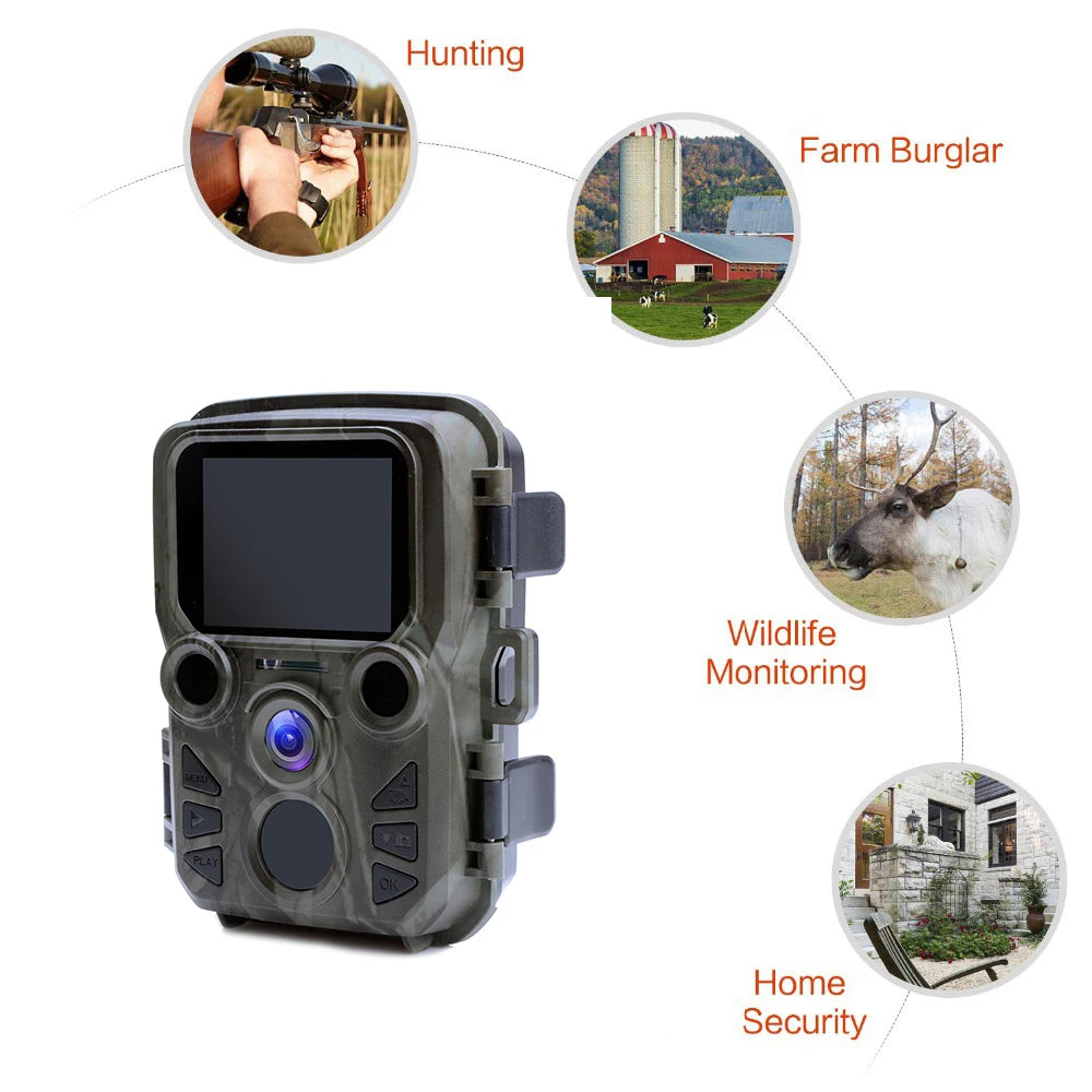 WIFI301 Wireless Trail Camera with APP Control 24MP Night Vision