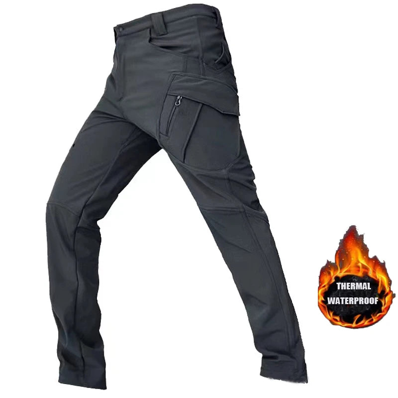 MAZEROUT Men's Tactical Softshell Jacket & Trousers