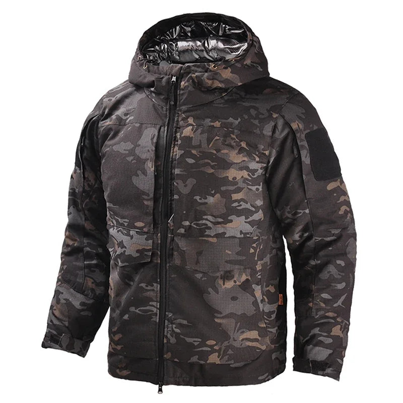 HAN WILD Winter Hunting Jacket - Heat Reflective Hooded Coat for NZ Alpine & Cold-Weather Expeditions