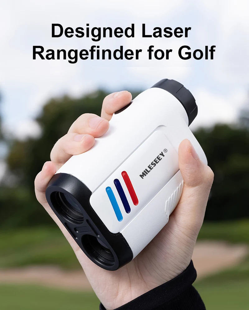 MILESEEY PF2E Laser Rangefinder 600m for Golf & Hunting