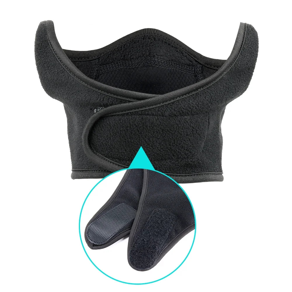 GUMAO Cold Weather Neck Warmer – Thermal Fleece Face Bandana for Winter Sports