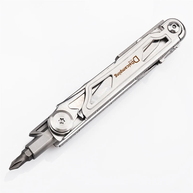 DAICAMPING DL15 Mini Portable EDC Multi-Tool with Folding Knife for Camping and Survival