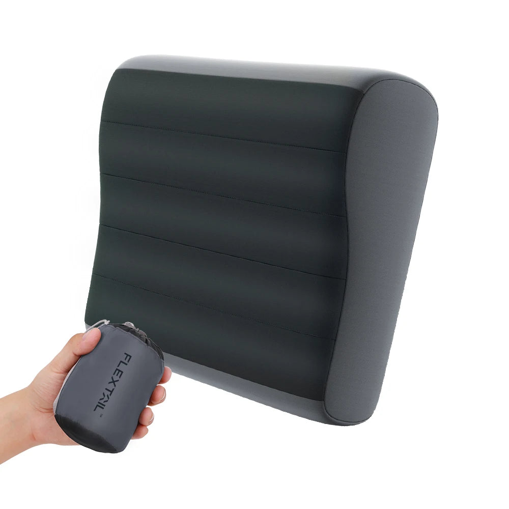 FLEXTAILGEAR Inflatable Camping Pillow Compact Travel Cushion