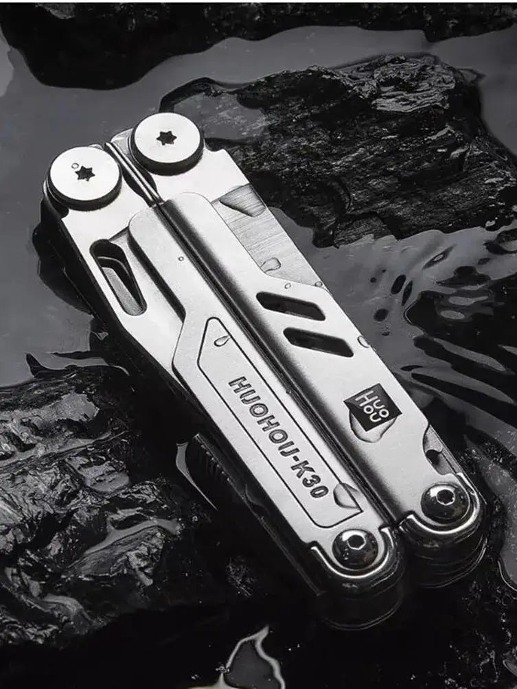 LISM HuoHou K30 Pro 18-in-1 Stainless Steel EDC Multitool for Outdoor Use
