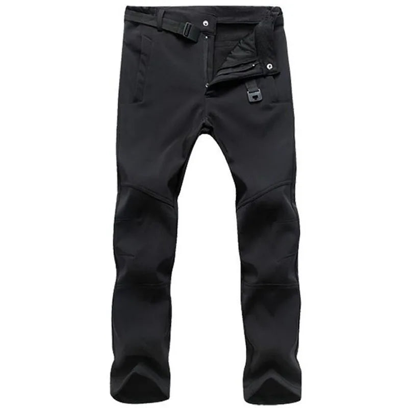 VIKTACTICAL Winter Soft Shell Pants - Fleece-Lined Waterproof Trousers for NZ Alpine Hunting