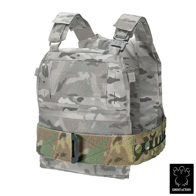 GHOST ACTION FCPC V5 Quick Release Cummerbund – Lightweight MOLLE Cummerbund for Plate Carriers