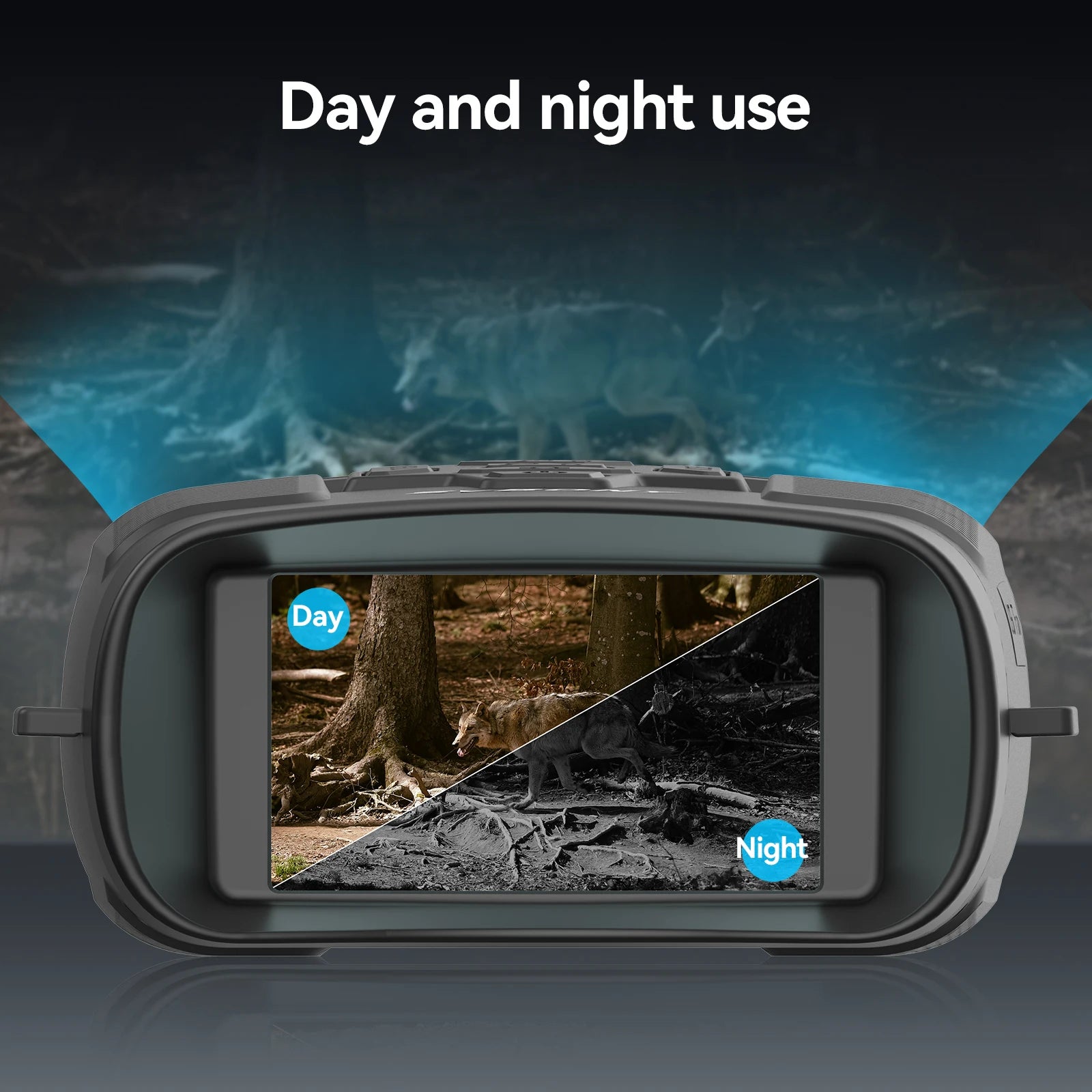 SVBONY SA206 4K Night Vision Goggles – 8X Zoom for Hunting & Wildlife Watching