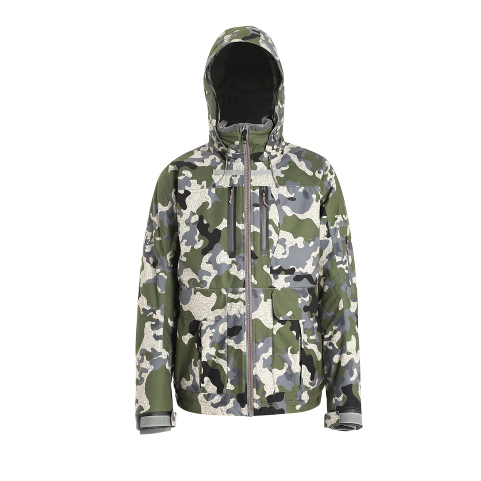 AINFAD Northern Aerolite Insulated Jacket - Winter Duck Hunting Swamp Camouflage Suit for Extreme Conditions