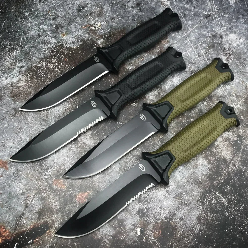 GB GEAR StrongArm G1500 Fixed Blade Knife 8Cr13Mov Stainless Steel