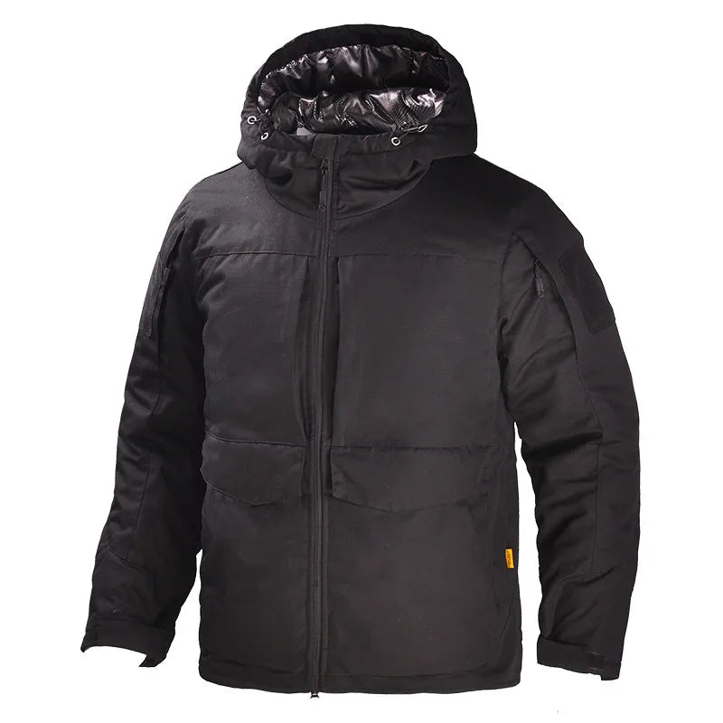 HAN WILD Winter Hunting Jacket - Heat Reflective Hooded Coat for NZ Alpine & Cold-Weather Expeditions